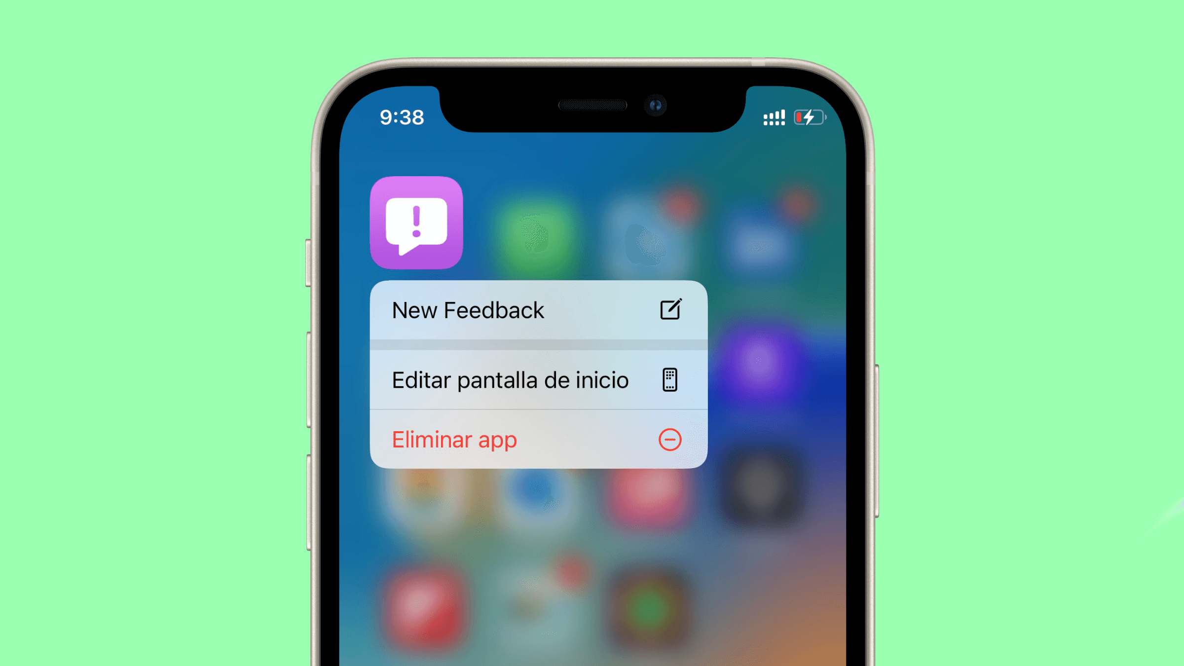 Aplicación Apple Feedback Aplicación Apple Feedback