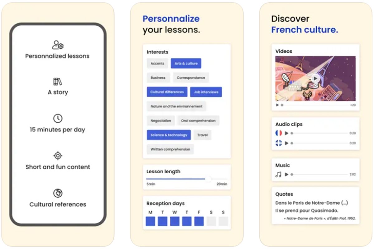 Aprender frances Aprender francés: lecciones de francés personalizadas