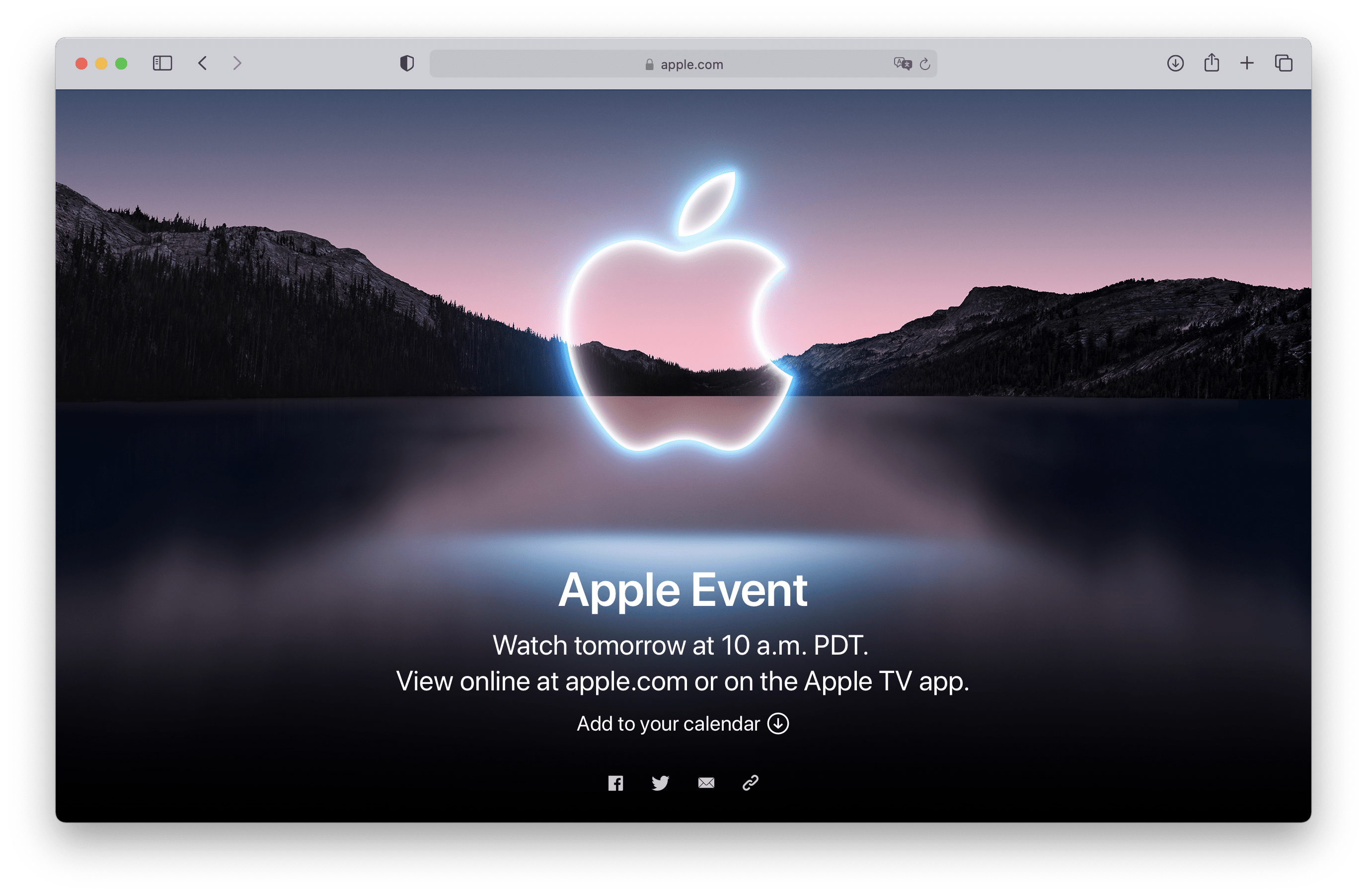 Ver streaming de la Keynote "California Streaming" en iPhone, iPad, iPod touch y Mac