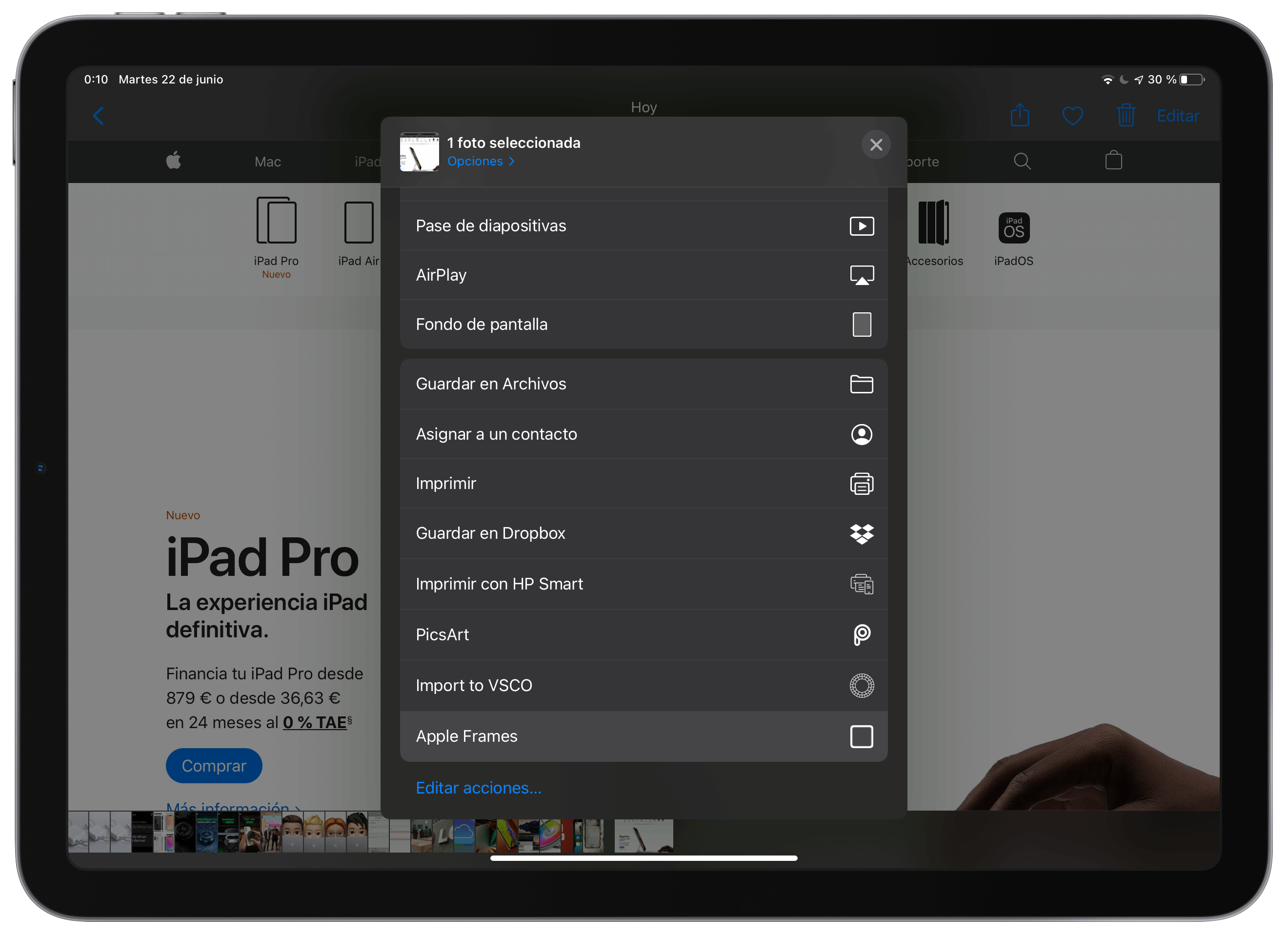 Atajo Apple Frames para iPhone y iPad Atajo Apple Frames para iPhone y iPad