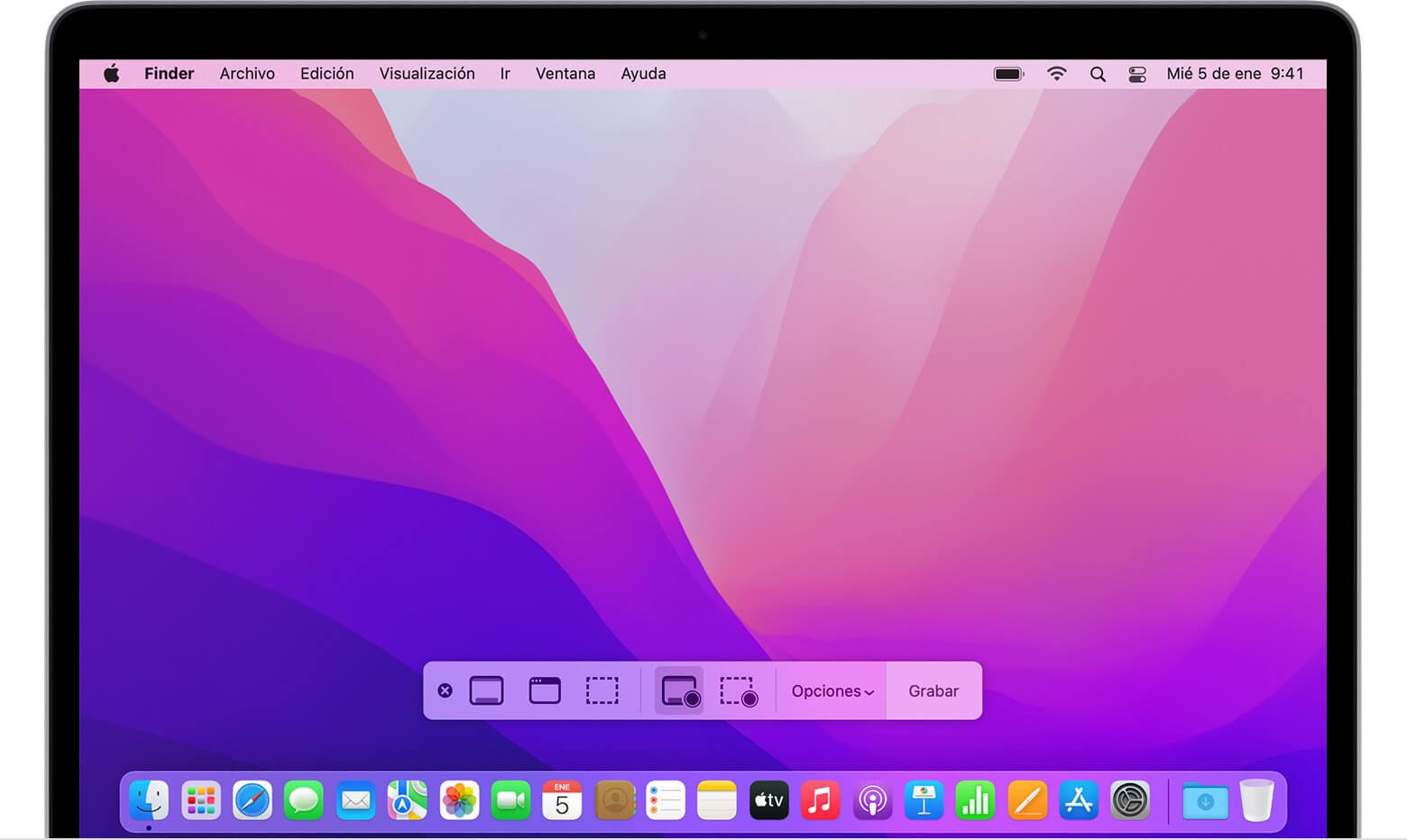 Elegir ubicación de las capturas de pantalla en Mac Elegir ubicación de las capturas de pantalla en Mac