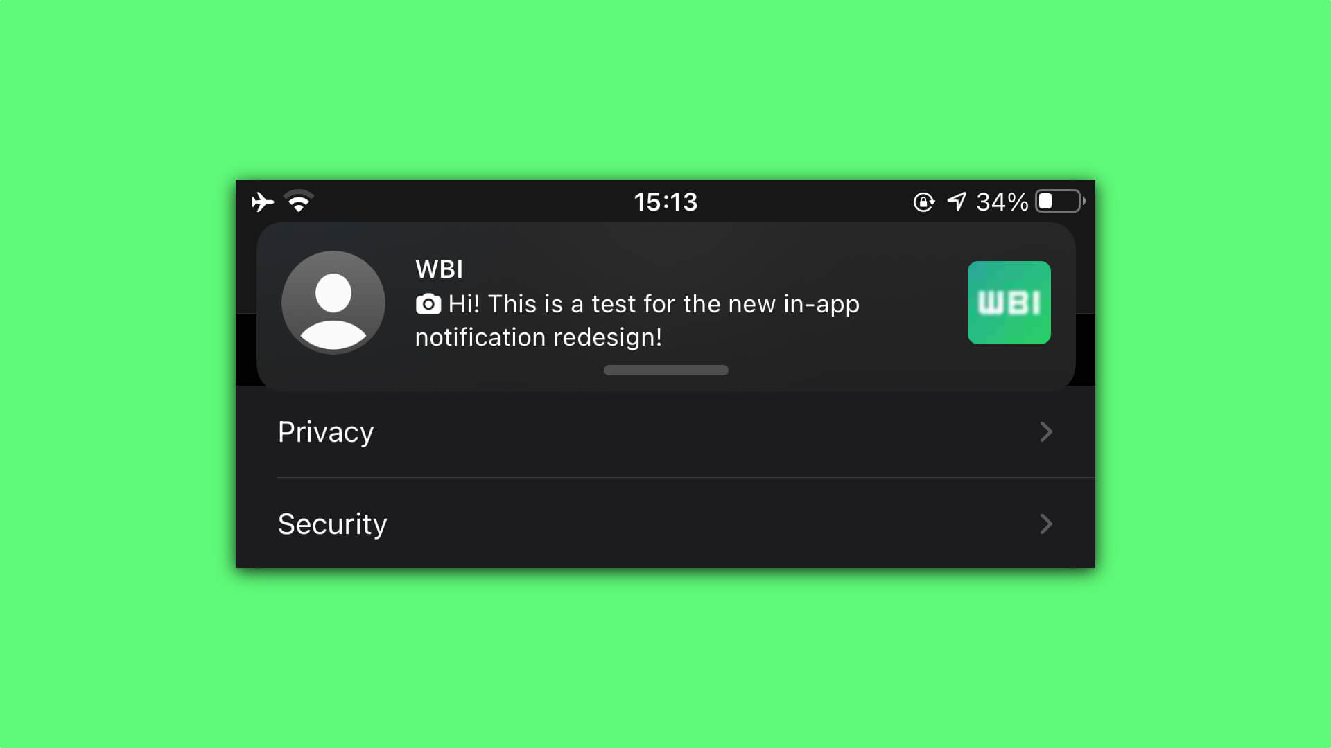 Nuevo diseño en las notificaciones de WhatsApp para iPhone