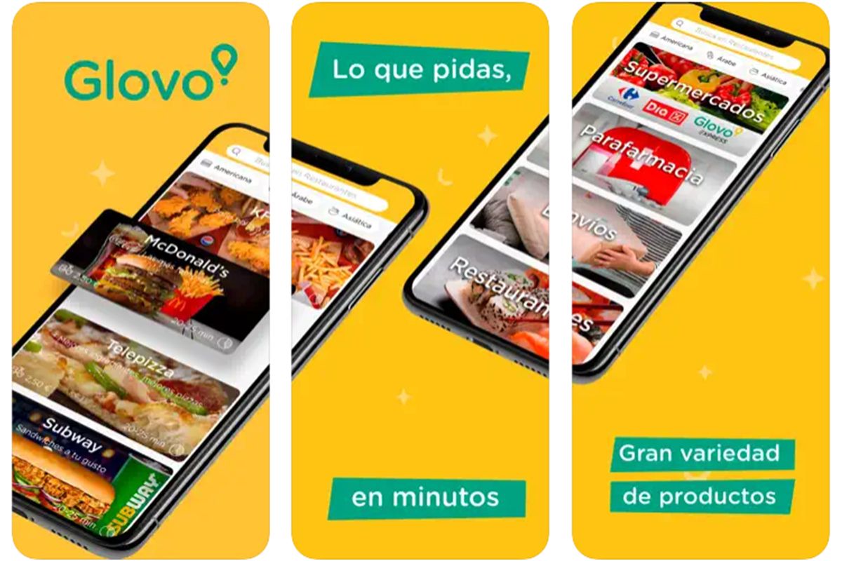Glovo: lo que pidas en minutos bajo una gran variedad de productos