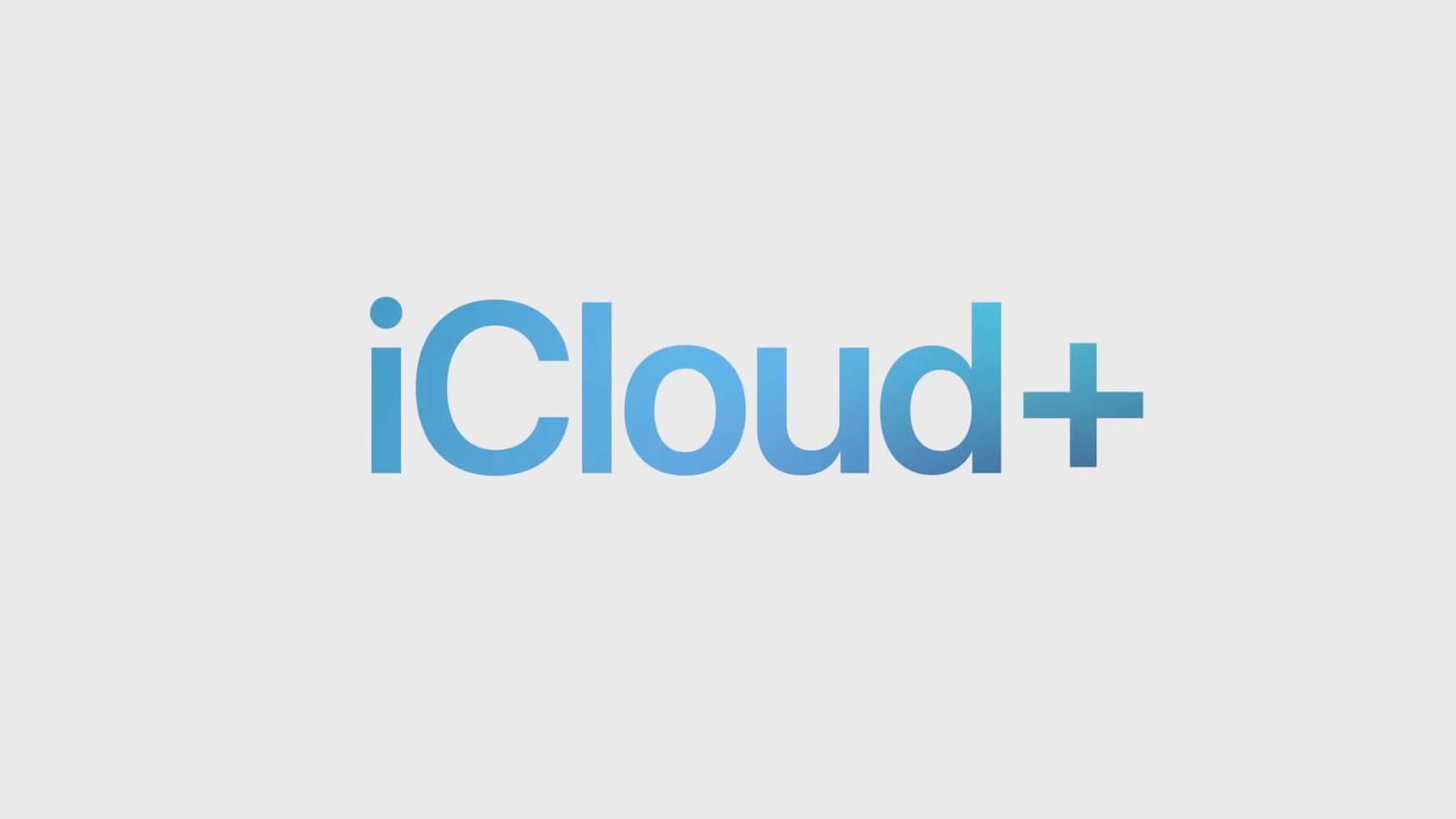 iCloud+
