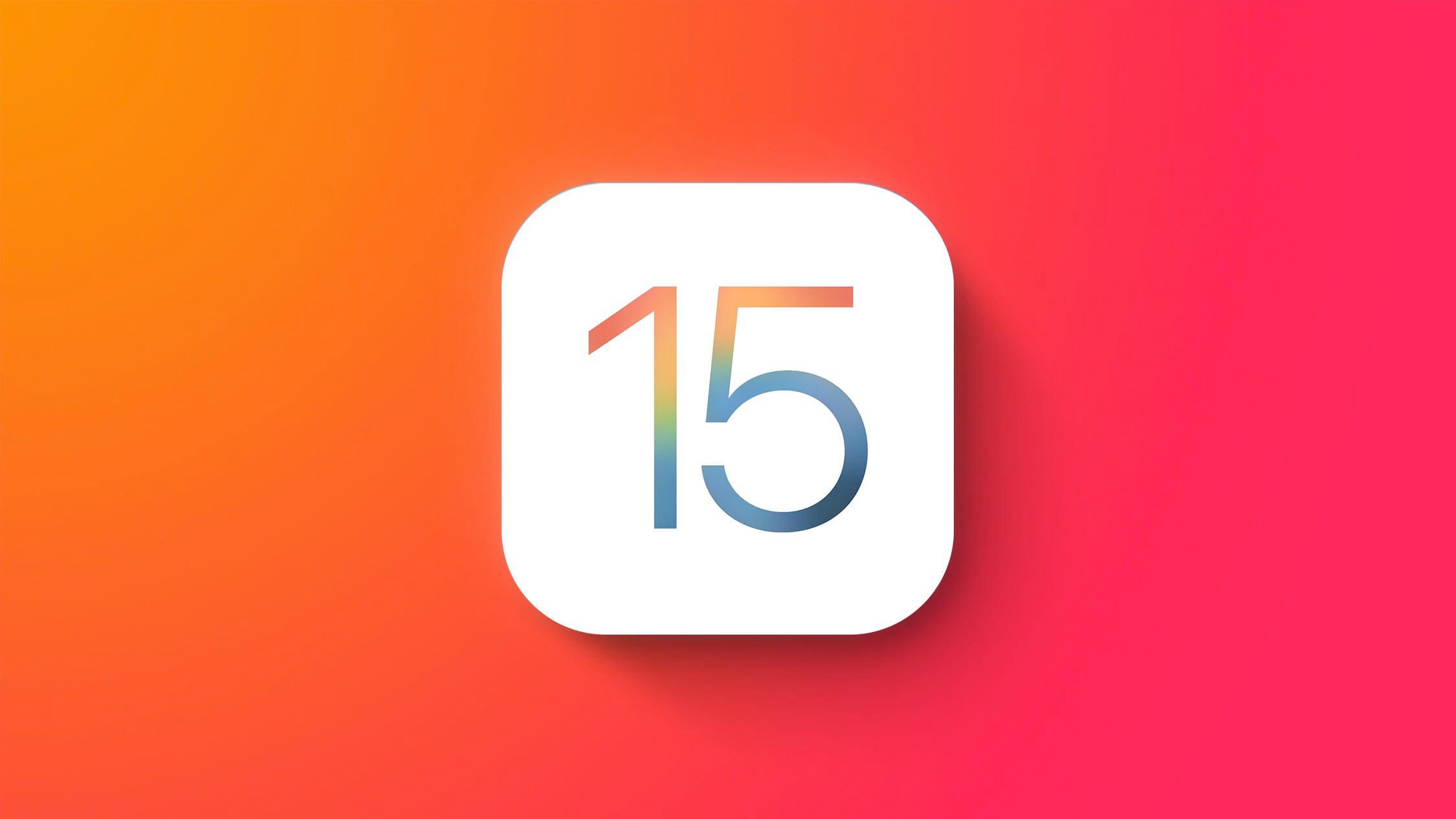 iOS 15 en el iPhone X