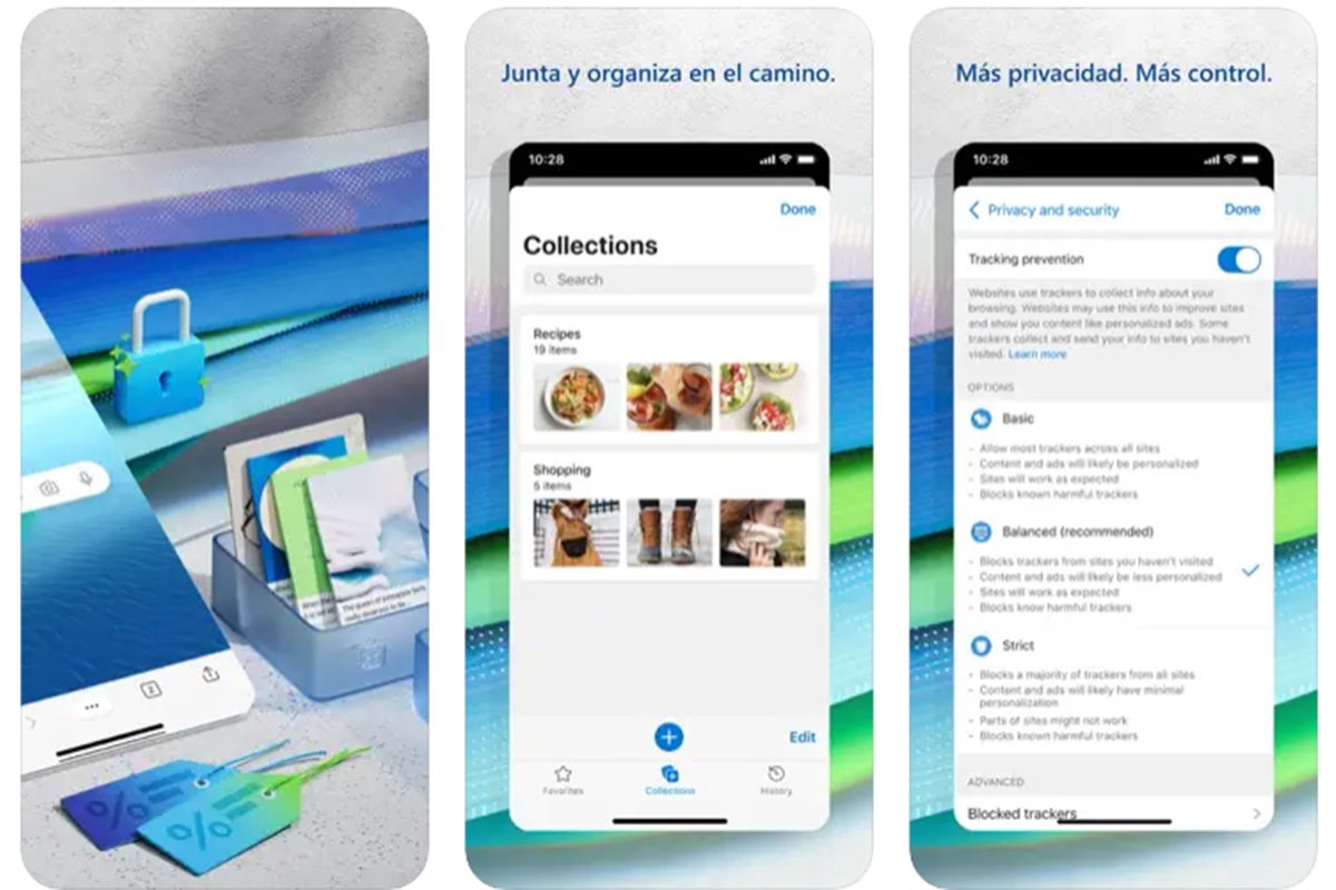 Microsoft Edge: navegador completo, rápido y seguro Microsoft Edge: navegador completo, rápido y seguro