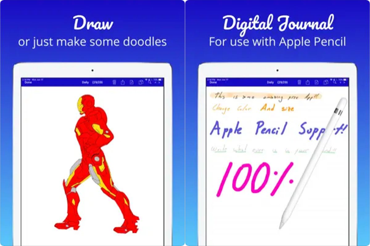 Pen & Paper - Digital journal Olvídate de diarios y cuadernos físicos con Pen & Paper