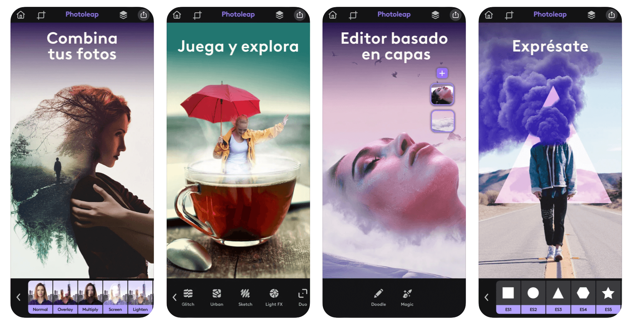 Photoleap de Lightricks para iPhone