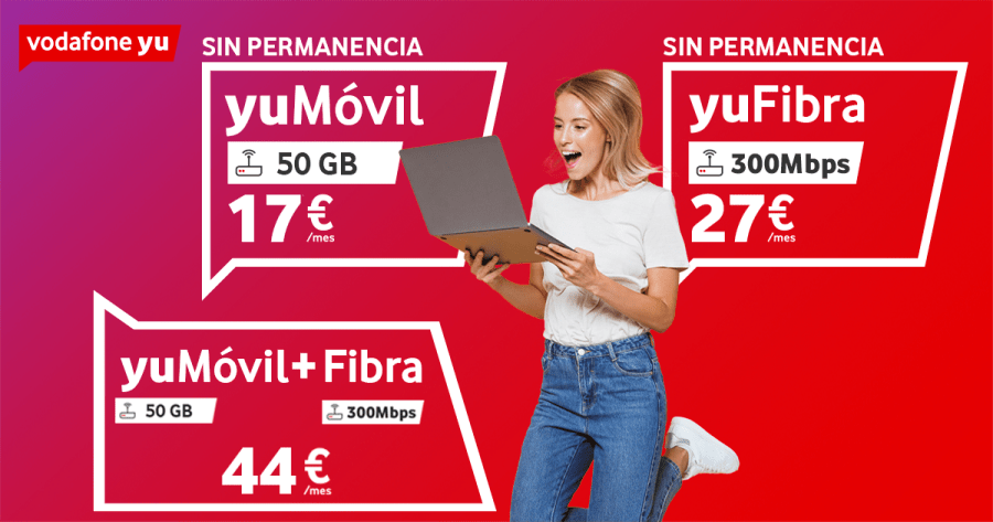 Vodafone yu: nuevas tarifas Vodafone yu: nuevas tarifas