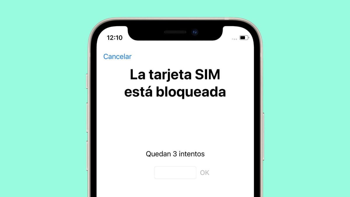 PIN de la tarjeta SIM en el iPhone