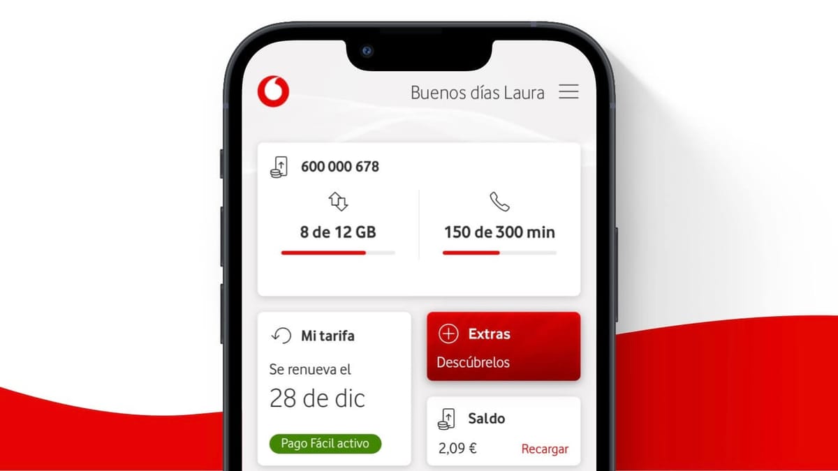Aplicación Vodafone